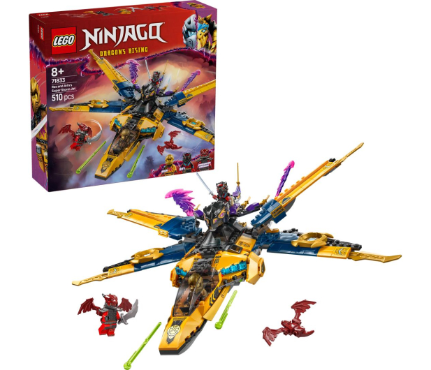 LEGO Ninjago 71833 Ras i burzowy superodrzutowiec Arina - 1284229 - zdjęcie 2